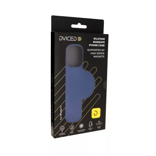 Dviced Silicone MagSafe iPhone 17 case - Blue