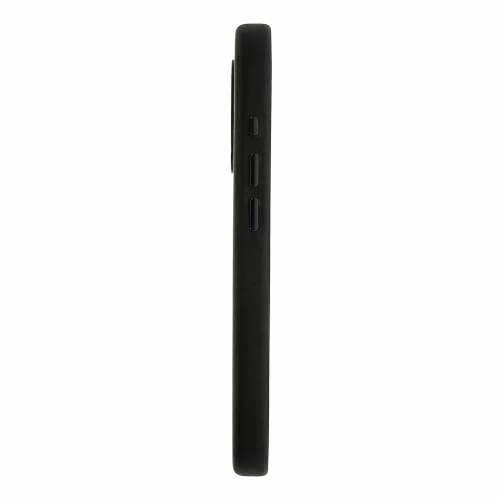 Dviced Leather case with magsafe for iPhone 16 - Black
