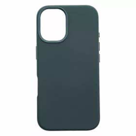 Dviced Leather case with magsafe for iPhone 16 - Blue