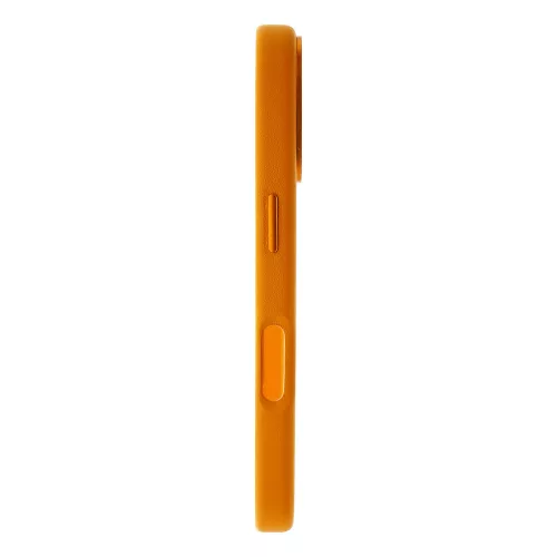 Dviced Leather case with magsafe for iPhone 16 - Orange