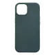Dviced Leather case with magsafe for iPhone 15 - Blue