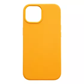 Dviced Leather case with magsafe for iPhone 15 - Orange