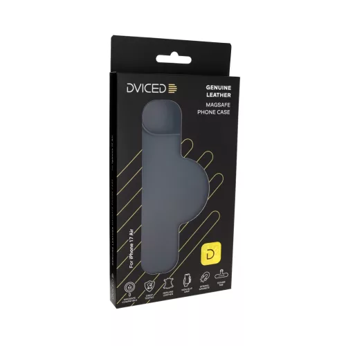 Dviced Leather MagSafe iPhone Air case - Black
