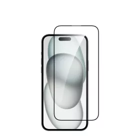   Dviced iPhone 15 plus silk print screen protector with applicator