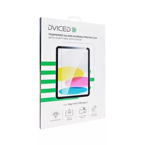 Dviced Tempered glass screen protector for iPad 10.9-inch (10th gen.) with dust-free applicator