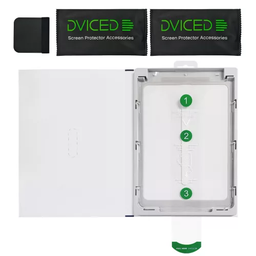 Dviced Tempered glass screen protector for iPad 10.9-inch (10th gen.) with dust-free applicator