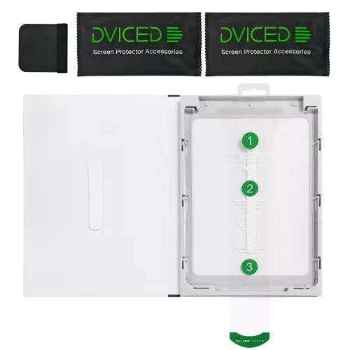 Dviced Tempered glass screen protector for iPad Air 13-inch with dust-free applicator