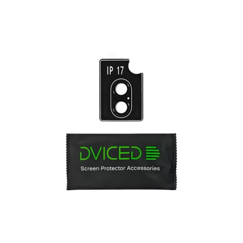 Dviced Tempered glass camera protector for iPhone 17 with applicator