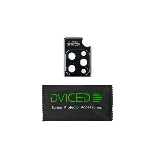 Dviced Tempered glass camera protector for iPhone 17 Pro/17 Pro Max with applicator