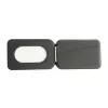 Dviced Leather magsafe foldable cardholder - Black