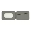 Dviced Leather magsafe foldable cardholder - Grey