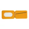 Dviced Leather magsafe foldable cardholder - Orange