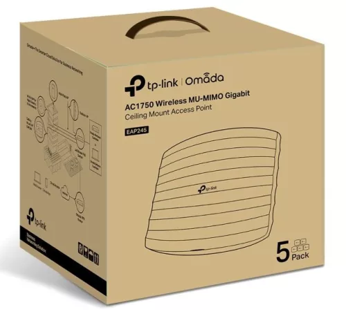 TP-LINK ACCESS POINT EAP245 (5PACK) AC1750 DualBand WiFi