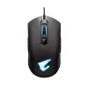 Gigabyte Egér - AORUS M4 (Vezetékes, Gaming, 6400 DPI, 8 gomb, USB, Fekete)