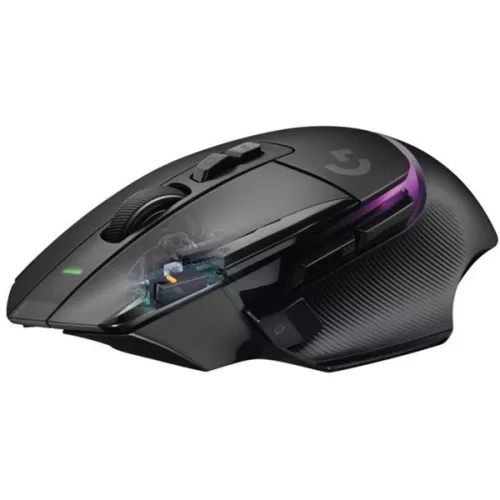 Logitech Egér - G502 X Plus Lightspeed (Vezeték nélküli, Gaming, Optikai, USB, 10 gombos, 25600 DPI, fekete)