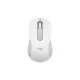Logitech Egér - M650 L Nagy Balkezes (Vezeték nélküli, Bluetooth, Optikai, 2000 DPI, fehér)