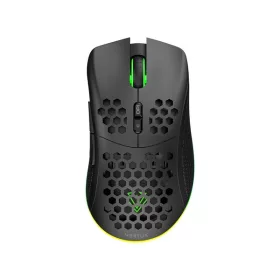   Vertux Egér - AMMOLITE (Wireless, Optikai, RGB LED, 500mAh, 16000 dpi, fekete)