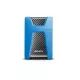 ADATA Külső HDD 2.5" - 1TB HD650 (USB3.1, Ütésálló, LED, Kék)