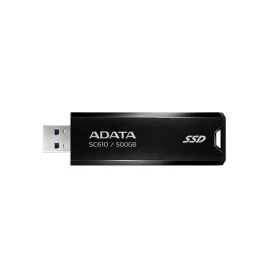   ADATA Külső SSD 2TB - SC610 (USB 3.2 Gen.2, R/W: 550/500 MB/s, USB Stick, fekete)