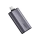 ADATA Külső SSD 500GB - SC750 (USB 3.2 Gen.2, R/W: 1050/1000 MB/s, USB Stick, ezüst)