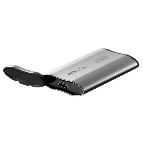 ADATA Külső SSD 2TB - SD810 (USB 3.2 Gen.2x2, R/W: 2000/2000 MB/s, IP68, Szürke)