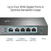 TP-LINK Omada VPN Router 1xWAN(1000Mbps) + 4xLAN(1000Mbps), ER605