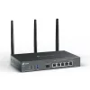 TP-LINK OMADA Vezetékes AX3000 VPN Router 1xWAN(1000Mbps) + 4xLAN(1000Mbps) + 1xSFP + 1xUSB3.0, ER706W