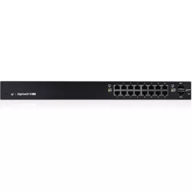 Ubiquiti EdgeSwitch, 16-portos, max. 150W PoE