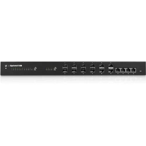 Ubiquiti EdgeSwitch XG, 16-portos, redundáns táp