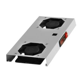   FORMRACK Ventilátor egység kapcsolóval, 2 ventilátor (fali szekrényhez)