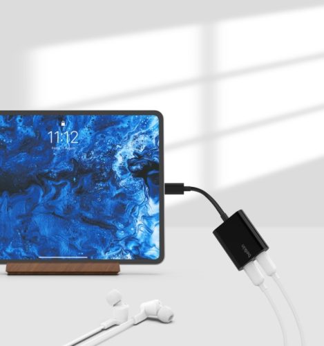 Belkin RockStar USB-C Apa - 2xUSB-C Anya Adapter