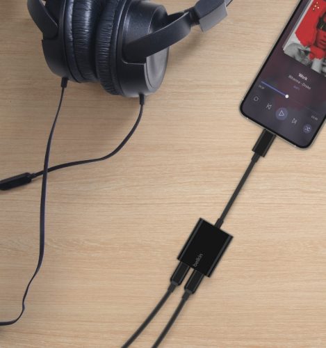 Belkin RockStar USB-C Apa - 2xUSB-C Anya Adapter