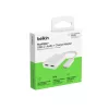 Belkin RockStar USB-C Apa - 2xUSB-C Anya Adapter - Fehér