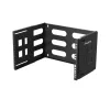 Lanberg Összecsukható 19" 6U keret 497x400/240, falra rögzíthető, fekete