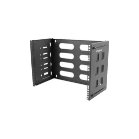   Lanberg Összecsukható 19" 8U keret 497x400/387, falra rögzíthető, fekete
