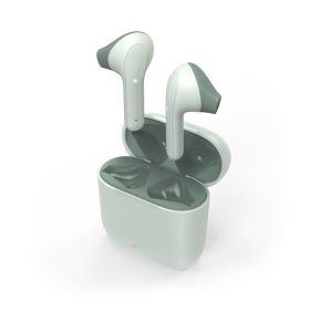   Hama Fülhallgató - 187077 Freedom Light (TWS, bluetooth, éríntős, tok, zöld)