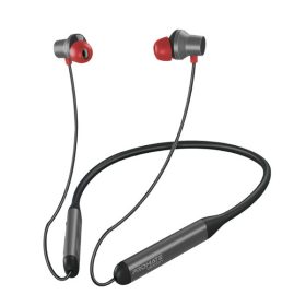   Promate Fülhallgató - VELCON (In-Ear, ANC, BTv5.0, IPX4, nyakba akasztós, 220mAh, fekete)