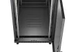 Lanberg FF01-6022-23B 19" 22U SZÉL:600mm MÉLY:1000mm MAG:1200mm lapraszerelt hálós fémajtós fekete szerver szekrény