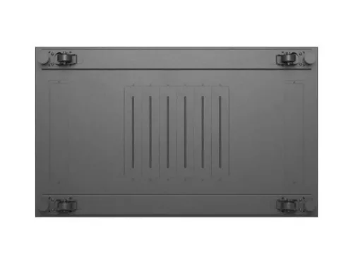 Lanberg FF01-6027-23B 19" 27U SZÉL:600mm MÉLY:1000mm MAG:1300mm lapraszerelt hálós fémajtós fekete álló szerver szekrény