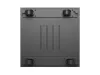 Lanberg FF01-6637-23BL 19" 37U SZÉL:600mm MÉLY:600mm MAG:1898mm lapraszerelt LCD hálós fémajtós fekete álló rack szekrény