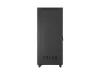 Lanberg FF01-8047-23BL 19" 47U SZÉL:800mm MÉLY:1000mm MAG:2344mm lapraszerelt LCD hálós fémajtós fekete álló szerver szekrény