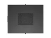 Lanberg FF01-8047-23BL 19" 47U SZÉL:800mm MÉLY:1000mm MAG:2344mm lapraszerelt LCD hálós fémajtós fekete álló szerver szekrény