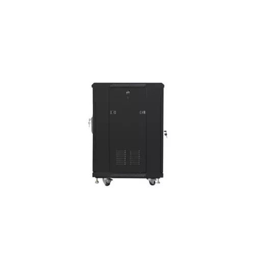 Lanberg 19" szabadon álló rack szekrény 15U/600X600 lapraszerelt, fekete