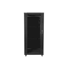   Lanberg 19" szabadon álló rack szekrény 27U/600X800 lapraszerelt, fekete
