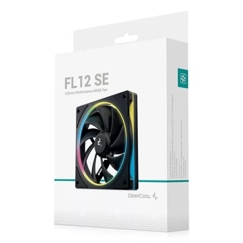 Deepcool FL12 SE 3IN1 - Case fan - 12cm - Fekete - R-FL12SE-BKAPN3-G