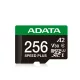 ADATA MicroSD kártya - 256GB microSDXC UHS-I U3 Class10 A2 V30 (R/W: 180/160 MB/s) + adapter