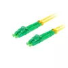 Lanberg Optikai patch SM LC/APC-LC/APC duplex 10m LSZH G657A1 3.0mm sárga