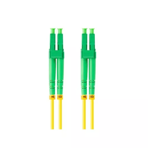 Lanberg Optikai patch SM LC/APC-LC/APC duplex 10m LSZH G657A1 3.0mm sárga