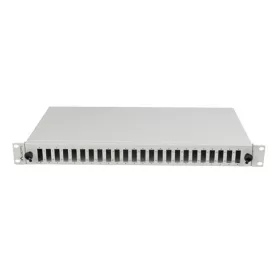   Lanberg 19" optikai patch panel 24xSC duplex / 24xLC quad szürke