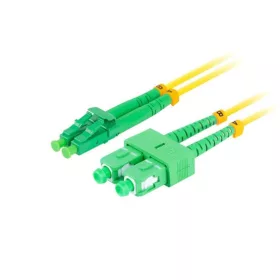   Lanberg Optikai patch SM SC/APC-LC/APC duplex 1m LSZH G657A1 3.0mm sárga